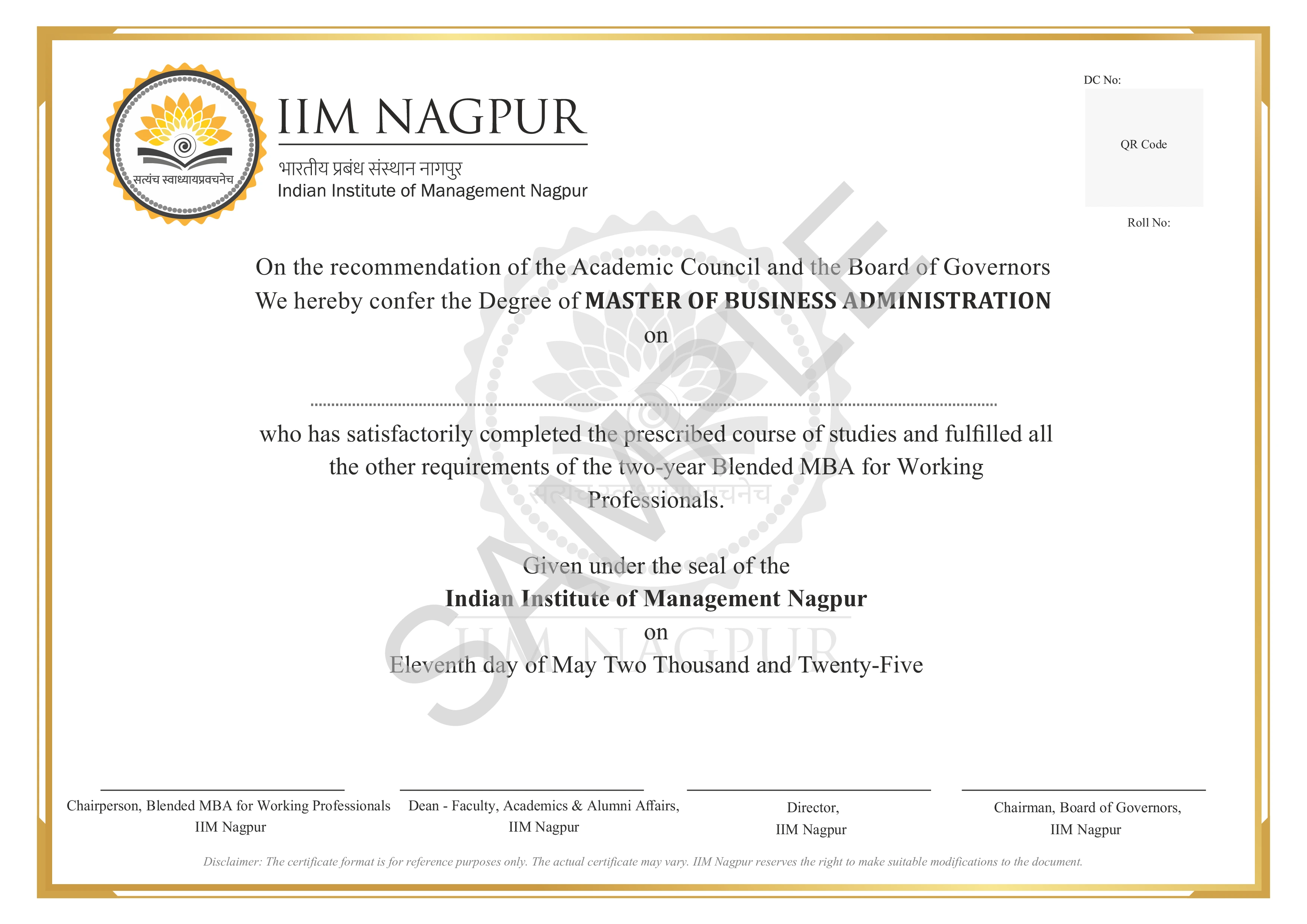 Certificate Image